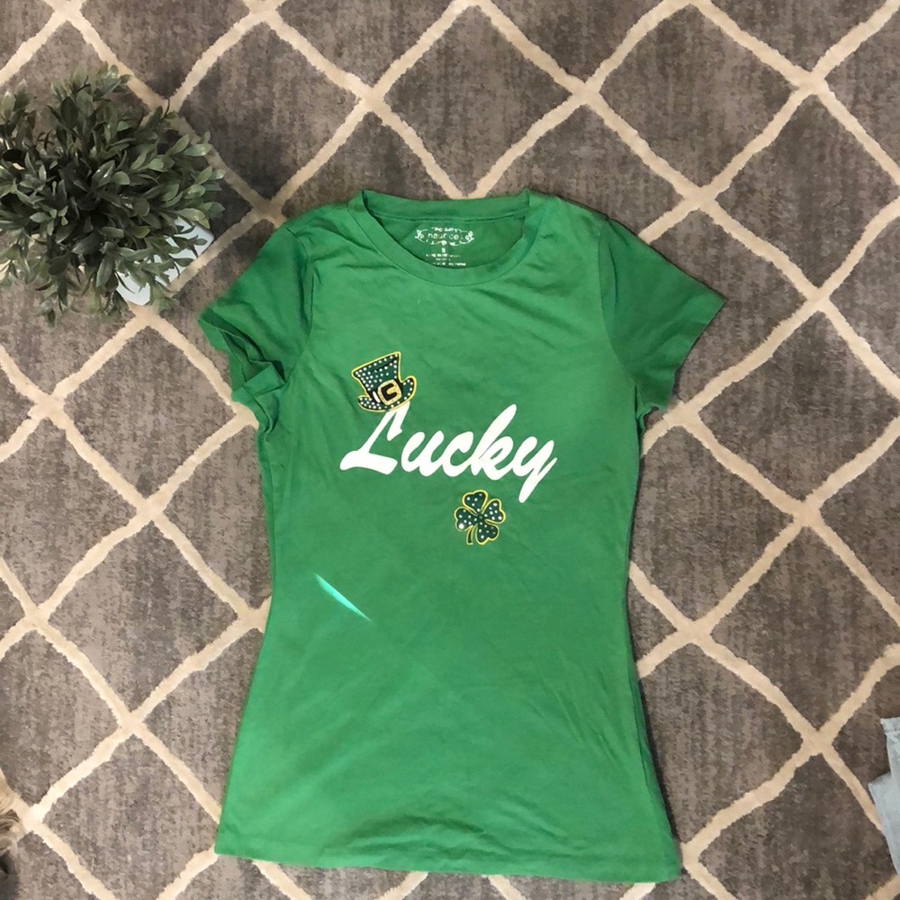 NWOT Lucky tee small